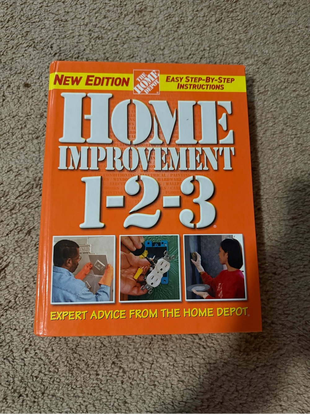 Home Improvement 1-2-3 Book - The Home Depot - Orange